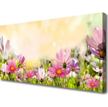 Obraz Obraz na plátně Květiny Rostlina Příroda 125x50 cm