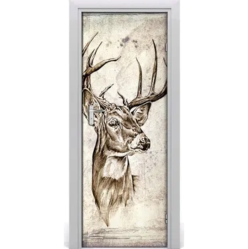 Fototapeta Samolepící fototapeta na dveře Jelen 95x205 cm