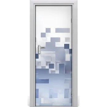 Fototapeta Samolepící fototapeta na dveře Abstrakce kostky 85x205 cm