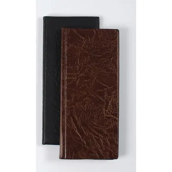 Vizitkář čtyřřadý kůže Eko, hnědá