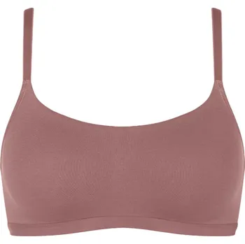 Dámský top GO Daily Cotton Top - BROWN - sv. hnědý 1141 - SLOGGI BROWN L