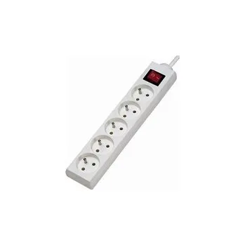 Prodlužovací kabel Konnoc DX-5FS 5m pětizásuvka s vypínačem