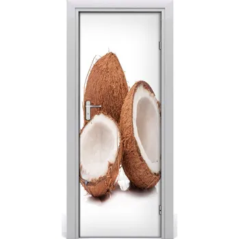 Fototapeta Fototapeta na dveře do domu samolepící Kokos 85x205 cm