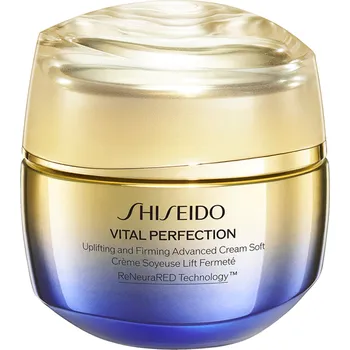 Pleťový krém Shiseido Vital Perfection Uplifting and Firming advanced Cream Soft lehký zpevňující krém na den i noc 50 ml