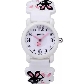 Hodinky Dětské hodinky JNEW Králík bílý 86149-1