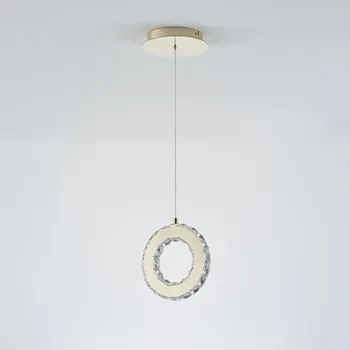 Závěsné LED svítidlo kruh GIRONA zlaté