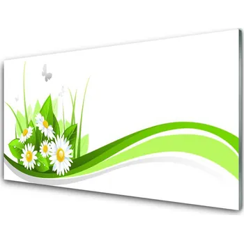 Obklad Kuchyňský skleněný panel Abstrakce Umění 125x50 cm