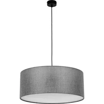 Tmavě šedá závěsná lampa EARTH 50 cm