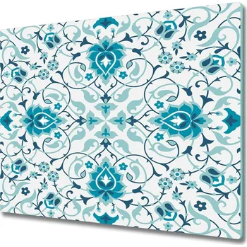 Kuchyňské prkénko Skleněná krájecí deska Arabský vzor 60x52 cm