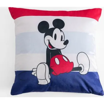 Povlak na dekorativní polštářek Velurový povlak na polštář MICKEY DISNEY 40x40 cm