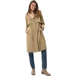 Dámský kabát VOLCANO-BJORK-102-BEIGE Béžová M