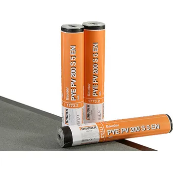 Asfaltový pás BAUDER Vrchní vrstvy, natavitelné PYE PV 200 S 5 přírodní