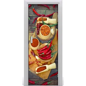 Fototapeta Fototapeta na dveře samolepící chilli 85x205 cm