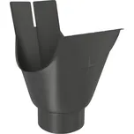 OKAPY POZINK LAKOVANÉ ZAMBELLI Pozink-lak žlaby r.š. 280 mm Kotlík oválný 280/100 RAL 9005 Černa