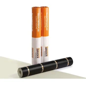 Stavební fólie BAUDER Umělohmotné stř. folie FPO/TPO Thermoplan T18 1,8 š.1500mm Stříbřitě šedá