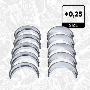 Kliková hřídel Hlavní ložiska klikové hřídele-sada ET ENGINETEAM LH003925