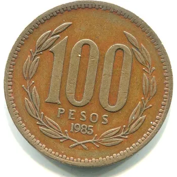 CHILE. 100 pesos 1985.