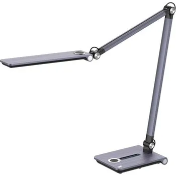 Lampička Šedá stolní kreslířská LED lampa CRAFT