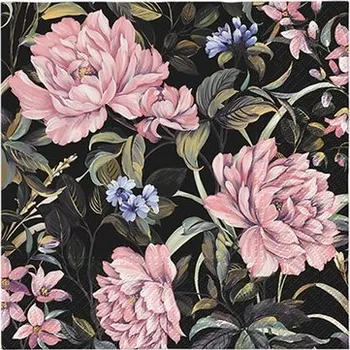 Papírový ubrousek Papírové ubrousky FLOWERS MYSTERY 20 ks