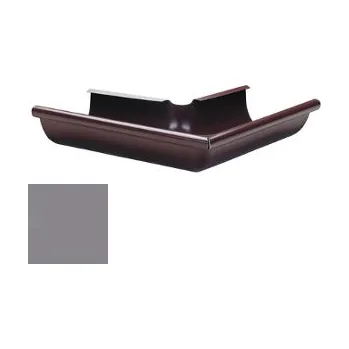 okap SATJAM Okapový systém 125 ZRO 125 žlabový roh RAL 7024 Grafitová šeď