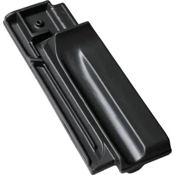 betonová krytina BRAMAC Granát 13 Taška připojení hřebene 1/2 Černá Glazura