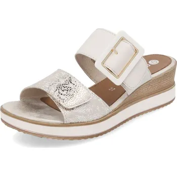 Dámské pantofle Rieker Dámské nazouváky REMONTE D6463-60 béžová S5 41