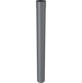 okap OKAPY POZINK LAKOVANÉ ZAMBELLI Pozink-lak svody 100 mm Svodová roura kruhová 100 d.1m RAL 7016 černá antracit