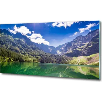 Obraz Foto obraz skleněný horizontální Mořské oko Tatry