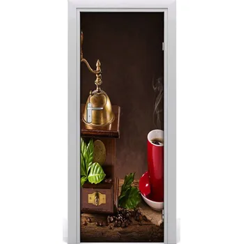 Fototapeta Fototapeta na dveře samolepící mlýnek na kávu 75x205 cm