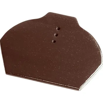 Střešní krytina TONDACH Hřebenáč HRANICE UH spodní č. 2 (š. 21 cm) ědá Amadeus Glazura