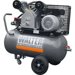 WALTER Litinový pístový kompresor WK430-3-0/50AP příkon 2,2 kW, sací výkon 420 l/min, tlak 10 bar, vzdušník 50 l, napětí 230/50 V/Hz