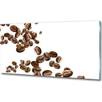 Obraz Foto obraz skleněný horizontální Zrnka kávy