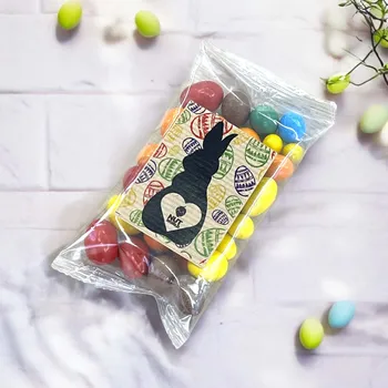 Nutworld.cz Velikonoční ořechový sáček - Arašídy v barevné čokoládě 100g