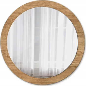 Zrcadlo Koupelnové Zrcadlo Textura dřeva 90 cm