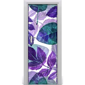 Fototapeta Samolepící fototapeta na dveře listí 95x205 cm