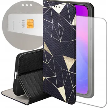 Pouzdro na mobilní telefon Flipové pouzdro Hello Case pro Apple iPhone 11 zlaté