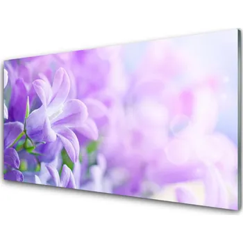 Obraz Obraz na skle Květiny Rostlina Příroda 120x60 cm 4 Přívěsky