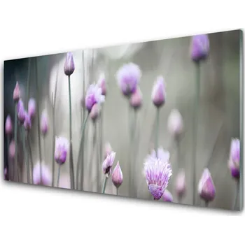 Obraz Obraz na skle Polní Květiny Louka Příroda 100x50 cm 2 Přívěsky