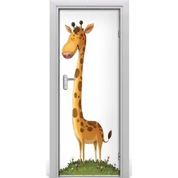Fototapeta Samolepící fototapeta na dveře Žirafa 95x205 cm