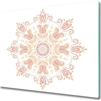 Kuchyňské prkénko Skleněná krájecí deska ozdoby 60x52 cm