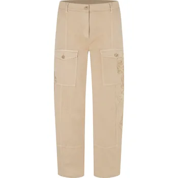 Dámské džíny Cambio Béžové kratší džíny Orange Velikost: EU32