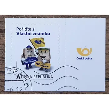 Sběratelství ČR K 727 raz., Vlastní známka "A" - vzor, r. 2012