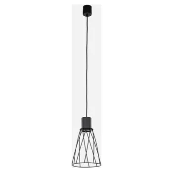 Závěsné svítidlo ve stylu loft MODESTO BLACK I fi 16 cm