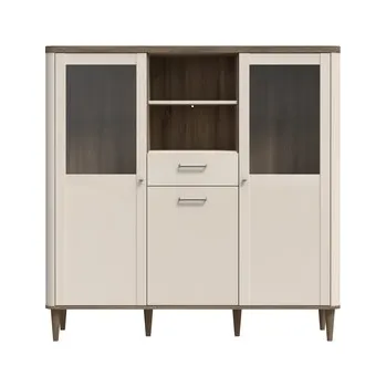 Knihovna Nízká vitrína LACETTI