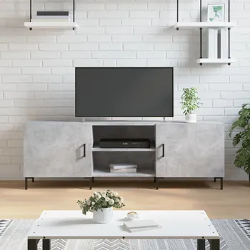 Televizní stolek vidaXL TV skříňka 150 x 30 x 50 cm kompozitní dřevo [829104] Barva: Betonová šedá