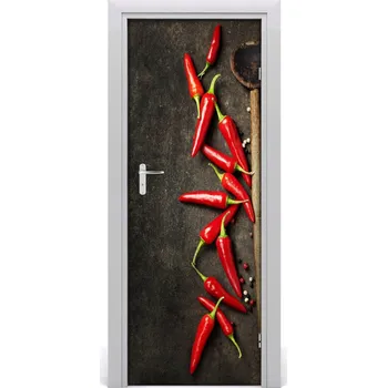 Fototapeta Fototapeta na dveře samolepící chilli 85x205 cm