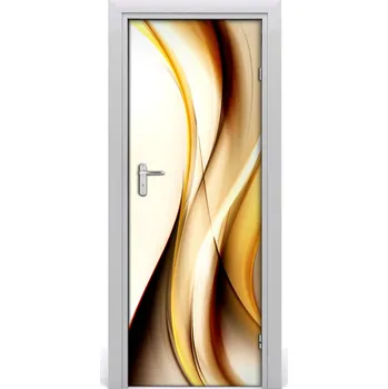 Fototapeta Samolepící fototapeta na dveře Abstrakce vlna 75x205 cm