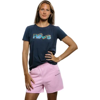 Dámské tričko Dámské triko s krátkým rukávem AUTHORITY-T-PARI W Modrá XL