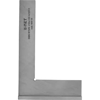 Úhloměr Úhelník přesný příložný KINEX/K-MET 300x200 mm, tř.př.1, DIN 875 (4034-12-030)