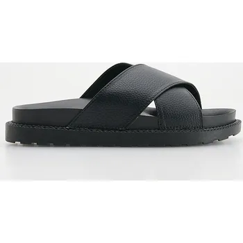 Dámské pantofle Reserved - Pantofle z imitace kůže - černý - 360CR-99X - 360CR-99X-35